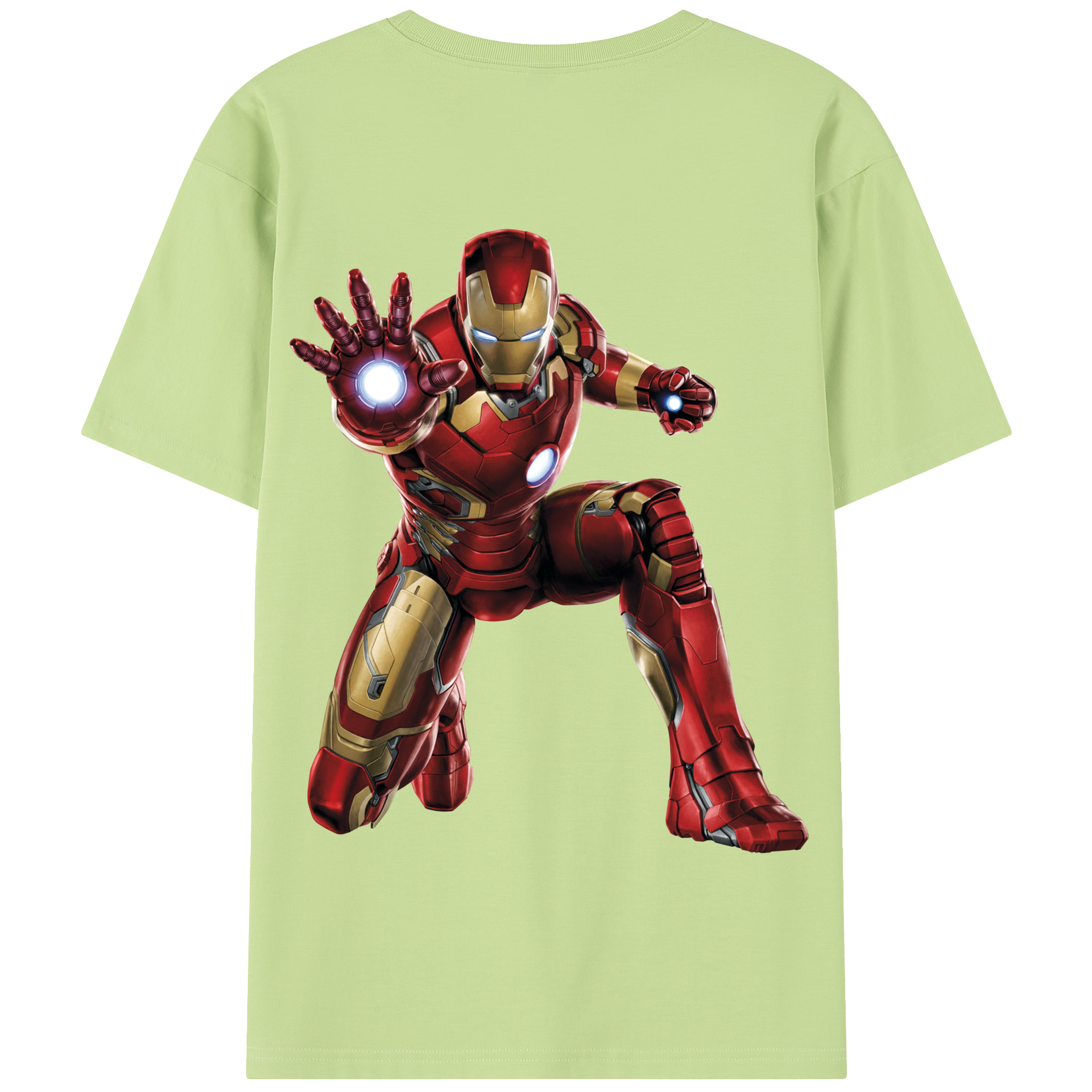 （画像用） アベンジャーズ The Avengers 綿100％半袖Tシャツ（背面プリント）